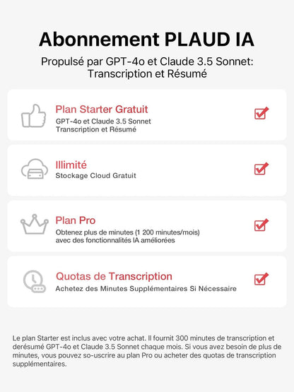 Note Enregistreur Vocal IA avec Transcription et Résumé par GPT-4o
