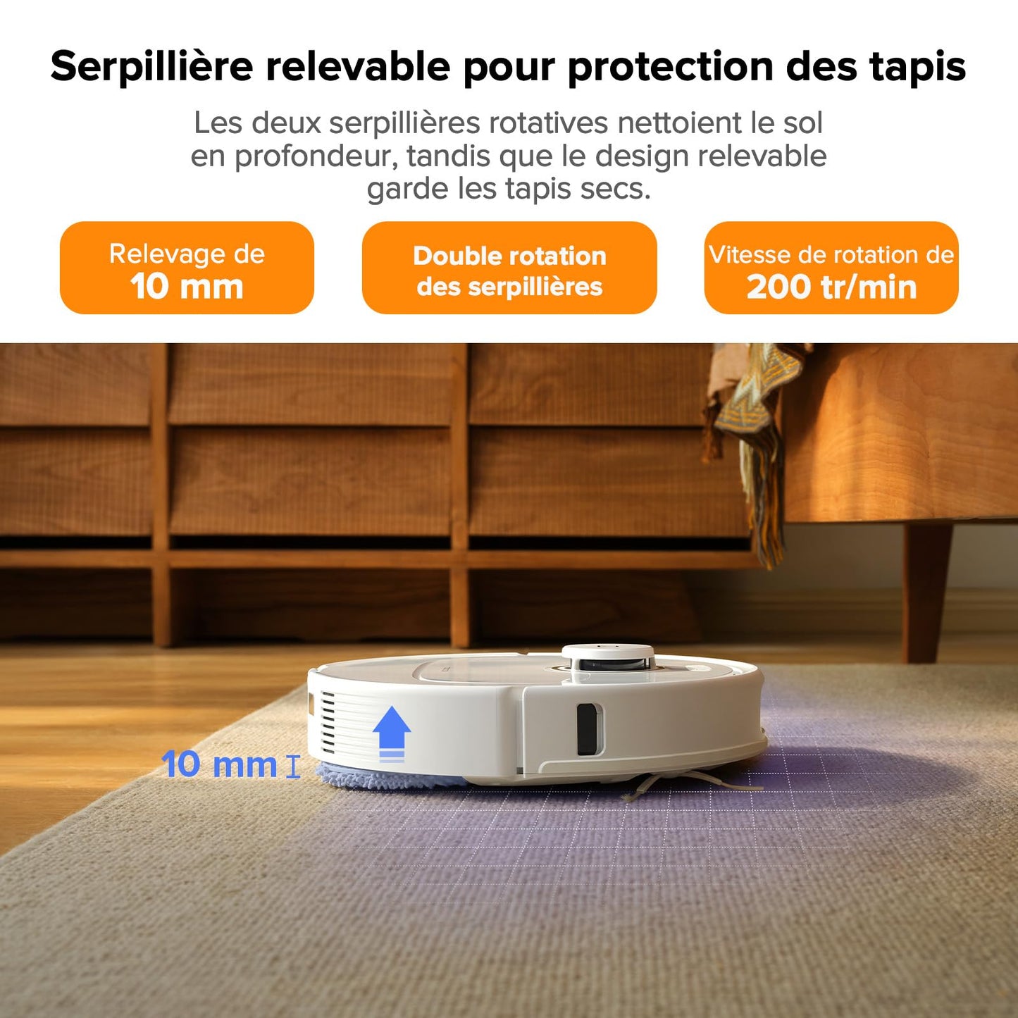 Robot Aspirateur Multifonction Intelligent