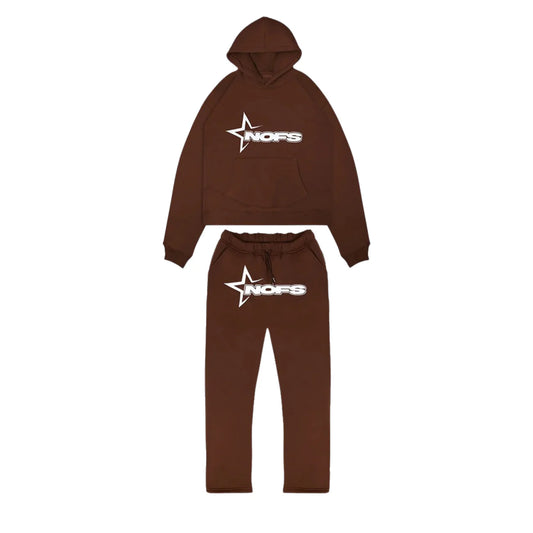 TRACKSUIT NOFS MARRON