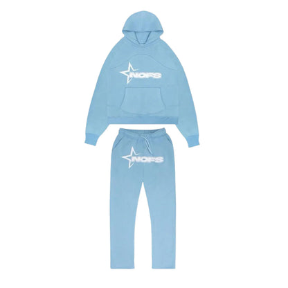 TRACKSUIT NOFS BLEU CLAIR