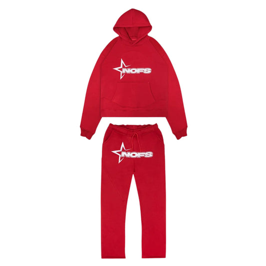 TRACKSUIT NOFS ROUGE