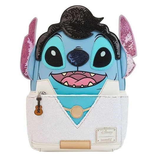 Disney Elvis Stitch Sac à dos à paillettes